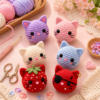 ChatGPT Image May 22, 2026, 05_18_44 AM Mini Cat Face Crochet Pattern PDF | Cute Crochet Cat Plushie Keychain | Beginner Amigurumi Cat Pattern