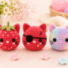 ChatGPT Image May 22, 2026, 05_19_09 AM Mini Cat Face Crochet Pattern PDF | Cute Crochet Cat Plushie Keychain | Beginner Amigurumi Cat Pattern