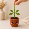 Pot Crochet Pattern | Pull & Grow Crochet Plant PDF
