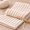 Chunky Ribbed Crochet Scarf Pattern | Easy Beginner BLO (PDF)