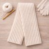 Chunky Ribbed Crochet Scarf Pattern | Easy Beginner BLO (PDF)