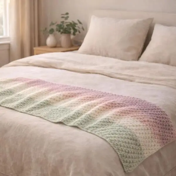 One Skein Crochet Projects Pattern PDF | Easy Beginner Blanket Tutorial