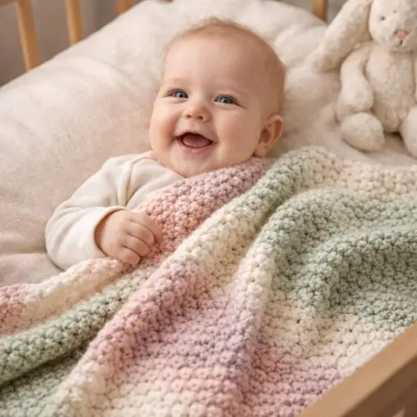 One Skein Crochet Projects Pattern PDF | Easy Beginner Blanket Tutorial