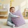 Chunky Crochet Cushion Pattern PDF | Easy Modern Throw Pillow Cover