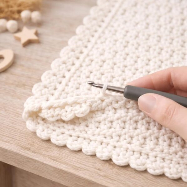 Amazing One Skein Crochet Projects Pattern PDF | Sweet Clouds Baby Blanket | Easy Reversible Stitch Tutorial