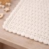 Amazing One Skein Crochet Projects Pattern PDF | Sweet Clouds Baby Blanket | Easy Reversible Stitch Tutorial