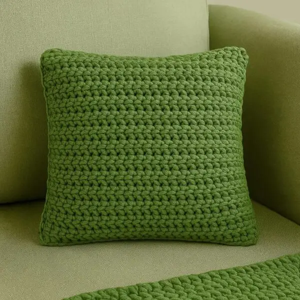 chunky crochet cushion pattern