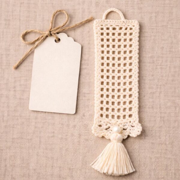 Product Title: Crochet Lace Bookmark Pattern PDF | Easy Beginner Tassel Bookmark Product Title: Crochet Lace Bookmark Pattern PDF | Easy Beginner Tassel Bookmark