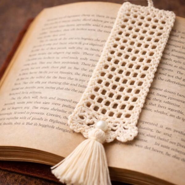Product Title: Crochet Lace Bookmark Pattern PDF | Easy Beginner Tassel Bookmark Product Title: Crochet Lace Bookmark Pattern PDF | Easy Beginner Tassel Bookmark