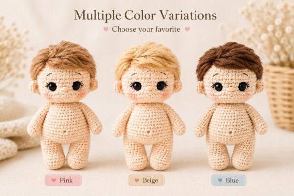Crochet Dolls Pattern PDF