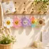 Smiley Flower Crochet Pattern PDF | Cute Daisy Keychain Tutorial