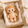 Cute Crochet Dolls Pattern PDF | Baby Doll, Cocoon, Bunny Toy & Blanket Set | Amigurumi Baby Doll Tutorial