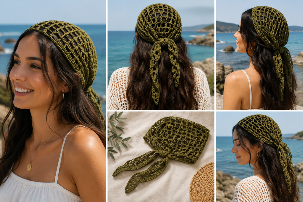 Crochet Summer Scarf Patterns