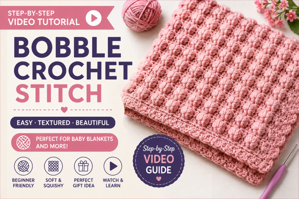 Bobble Crochet Stitch