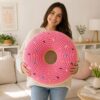 Crochet Donut Pillow Pattern PDF Download | Donut Cushion Crochet Pattern | Beginner Friendly Nursery Decor | Amigurumi Pillow Tutorial | Instant Download