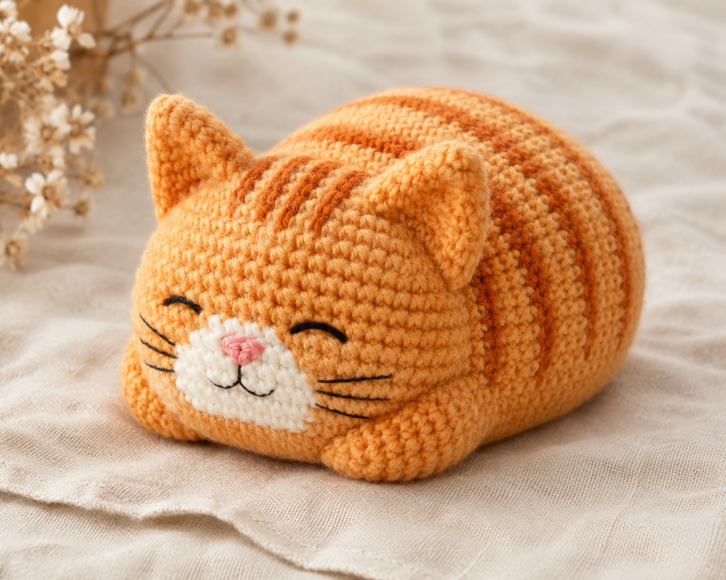 Loaf Cat Crochet Pattern