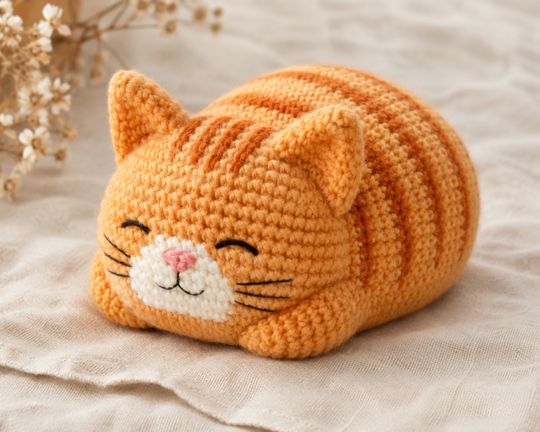 Loaf Cat Crochet Pattern