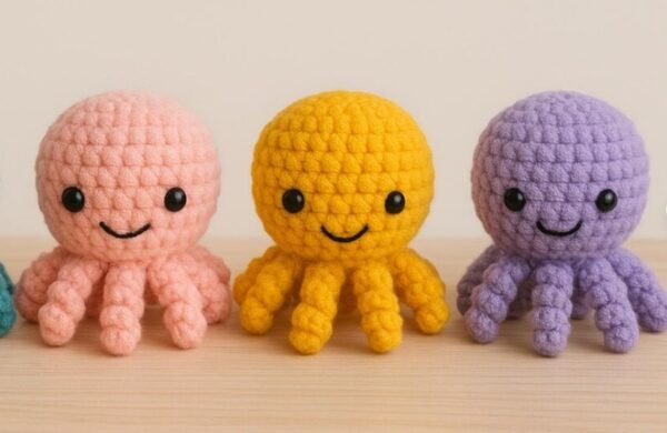No-Sew Baby Octopus Crochet Pattern