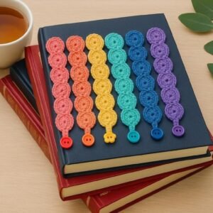 Crochet Shell Stitch Bookmark Pattern | Beginner PDF