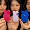 Crochet Bunny AirPods Case: Handmade Milk Cotton Plush Pouch