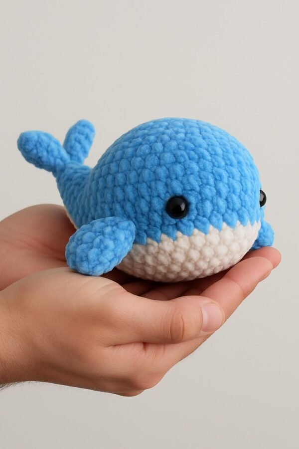 il_fullxfull.7086621666_e4di.jpg Whale Crochet Pattern PDF | Beginner Friendly No-Sew Amigurumi Plush DIY