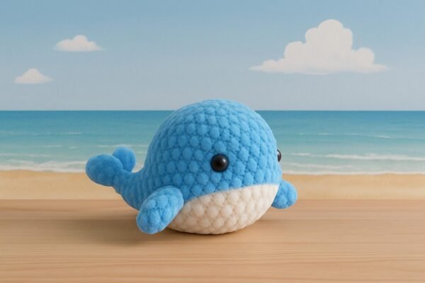 il_fullxfull.7086625692_cd56.jpg Whale Crochet Pattern PDF | Beginner Friendly No-Sew Amigurumi Plush DIY