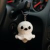 il_fullxfull.7091351996_qnx7.jpg Ghost Crochet Keychain Pattern, Amigurumi PDF, Beginner Spooky Plush (Digital Download)