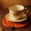 il_fullxfull.7101244300_4cow.jpg Pumpkin Coaster Crochet Pattern PDF | Beginner-Friendly Fall Decor | Quick Easy Gift | Halloween & Thanksgiving Home