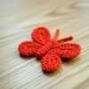 Crochet Butterfly Pattern: Easy Amigurumi Appliqué (PDF Download)