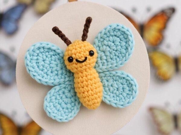 il_fullxfull.7107592488_j89w.jpg Butterfly Crochet PDF Pattern | Amigurumi DIY Small Toy & Ornament Download