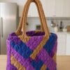 il_fullxfull.7110206906_lhhk.jpg Granny Square Crochet Bag Pattern, beginner friendly PDF, tote purse pattern