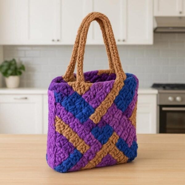 il_fullxfull.7110206908_rbh8.jpg Granny Square Crochet Bag Pattern, beginner friendly PDF, tote purse pattern