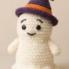 il_fullxfull.7123054002_713y.jpg Beginner Crochet Ghost Pattern, Amigurumi Plush PDF, Halloween Witch Hat (Digital Download)