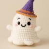 il_fullxfull.7123054182_iat2.jpg Beginner Crochet Ghost Pattern, Amigurumi Plush PDF, Halloween Witch Hat (Digital Download)