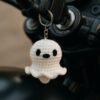 il_fullxfull.7139306871_418p.jpg Ghost Crochet Keychain Pattern, Amigurumi PDF, Beginner Spooky Plush (Digital Download)