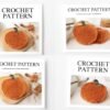 il_fullxfull.7149211039_rhc5.jpg Pumpkin Coaster Crochet Pattern PDF | Beginner-Friendly Fall Decor | Quick Easy Gift | Halloween & Thanksgiving Home