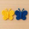 Crochet Butterfly Pattern: Easy Amigurumi Appliqué (PDF Download)