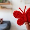 Crochet Butterfly Pattern: Easy Amigurumi Appliqué (PDF Download)