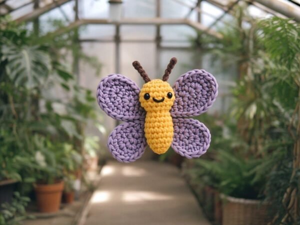 il_fullxfull.7155563927_d02d.jpg Butterfly Crochet PDF Pattern | Amigurumi DIY Small Toy & Ornament Download