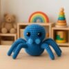 Crochet Spider Amigurumi Pattern PDF | Easy Plush Toy Halloween Decor