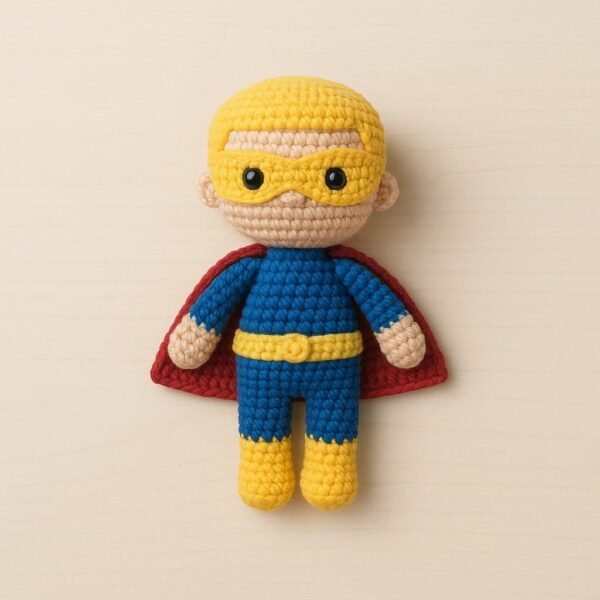 il_fullxfull.7172783860_4to4.jpg Superhero doll crochet pattern, amigurumi PDF tutorial, easy printable pattern