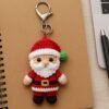 Santa Claus Amigurumi Crochet Keychain Pattern PDF | Beginner Digital File
