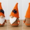 Halloween Gnome Crochet Pattern, Spooky Amigurumi PDF (Digital Download)