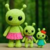 il_fullxfull.7203150704_gbaq.jpg Alien Crochet Pattern Bundle, Amigurumi Plushie, Keychain Toy (PDF Download)