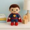 Superhero Doll Crochet Pattern | Amigurumi PDF Tutorial Instant Download