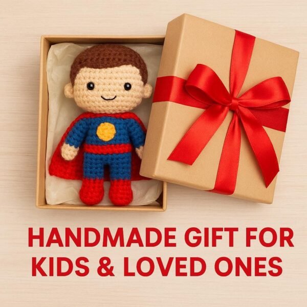 Superhero Doll Crochet Pattern | Amigurumi PDF Tutorial Instant Download