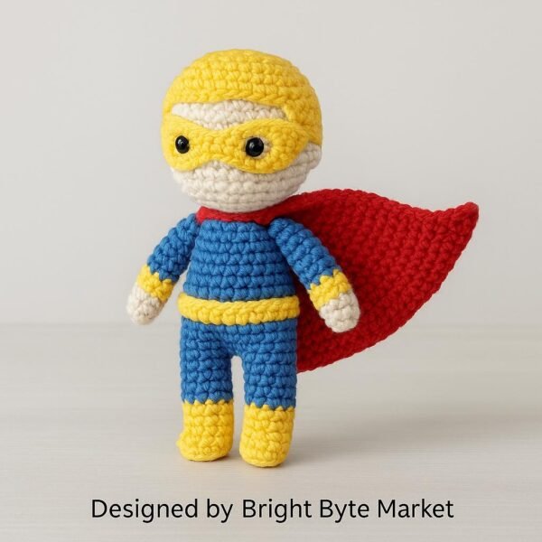 il_fullxfull.7220770997_1jmc.jpg Superhero doll crochet pattern, amigurumi PDF tutorial, easy printable pattern