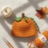 il_fullxfull.7227068522_sfnj.jpg Baby Pumpkin Hat Crochet Pattern, Newborn to Child Sizes, Fall Beanie (PDF Download)