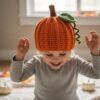 il_fullxfull.7227071000_kz6a.jpg Baby Pumpkin Hat Crochet Pattern, Newborn to Child Sizes, Fall Beanie (PDF Download)