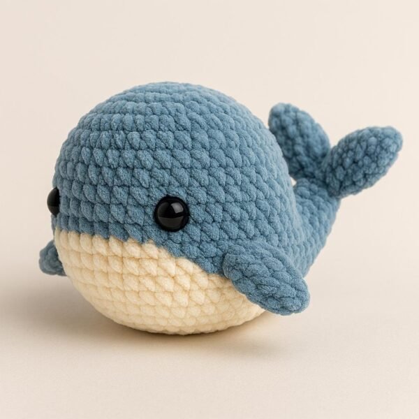 il_fullxfull.7232005005_407z.jpg Whale Crochet Pattern PDF | Beginner Friendly No-Sew Amigurumi Plush DIY